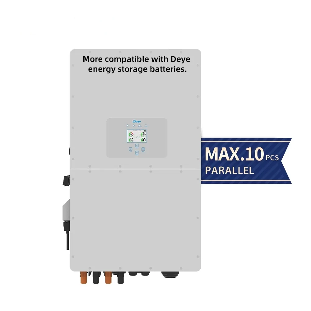 Deye Stock DC/AC Inverter 5kw 8kw 10kw 12kw power system hybrid solar inverter