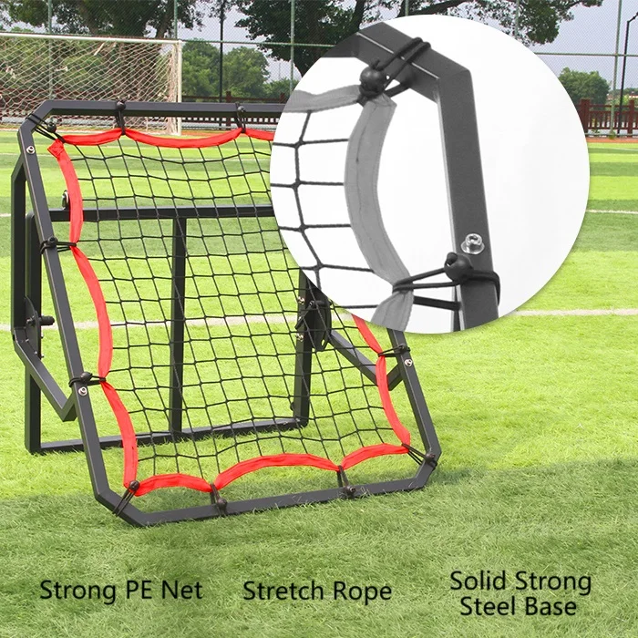 High Quality Basketball Bounce Net Frame for Multi Sports Football Baseball Soccer Rebounder Net Basketball Training Equipment
