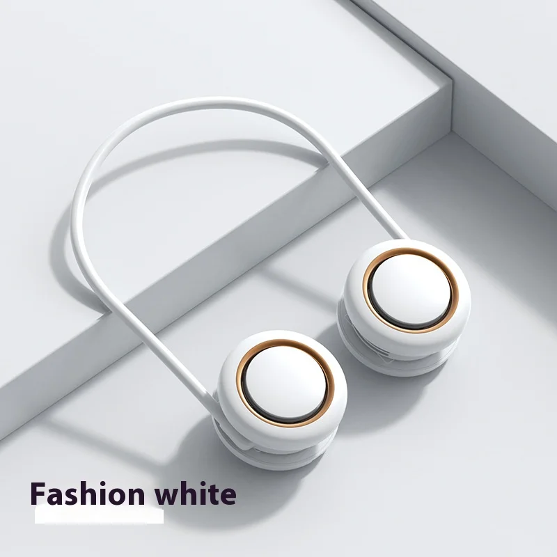 2024 Новый ленивый подвесной вентилятор на шею с usb мобильным портативным вентилятором для хранения открытом воздухе