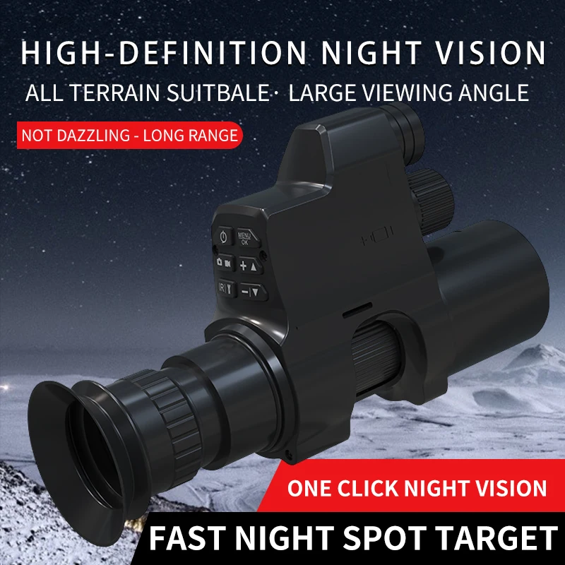 1080P Video Camera Waterproof 850nm 940nm Monocular Outdoor 300M Infrared Night Vision Thermal Hunting Scope