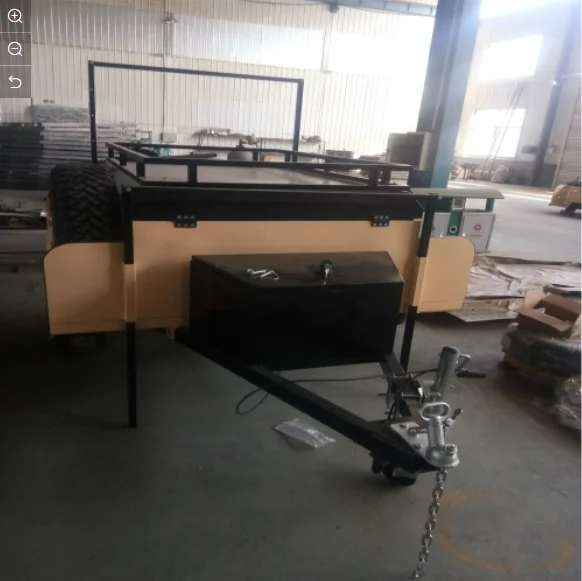 2024 New Arrival 4x4 Off Road Small RV Car Camping Truck Camper Travel Trailer