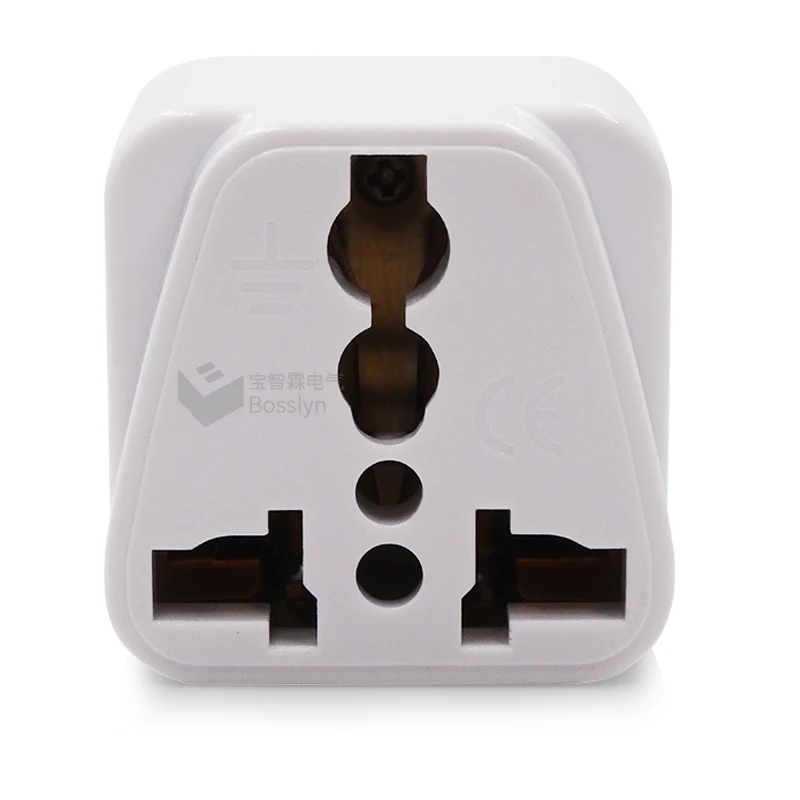 Universal AU US EU to UK 3 Pin AC Power Plug Travel Adapter