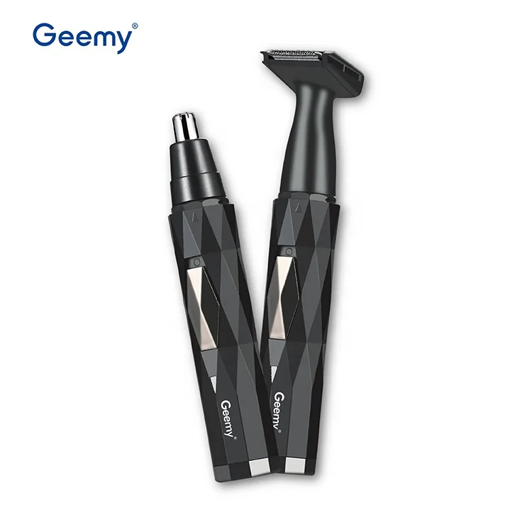 GM3120 Grooming suit 2 in 1 Beard Slim Black Nose Trimmer Best Pen Hair Men Shaving Removal Electric Man Woman eyebrow eplitator