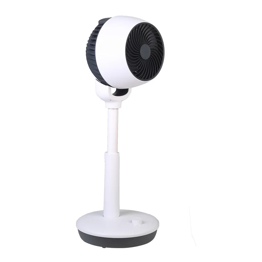 120 mm Adjustable Height Turbo Force Circulator Fan Low Noise Indoor Air Circulator Fan