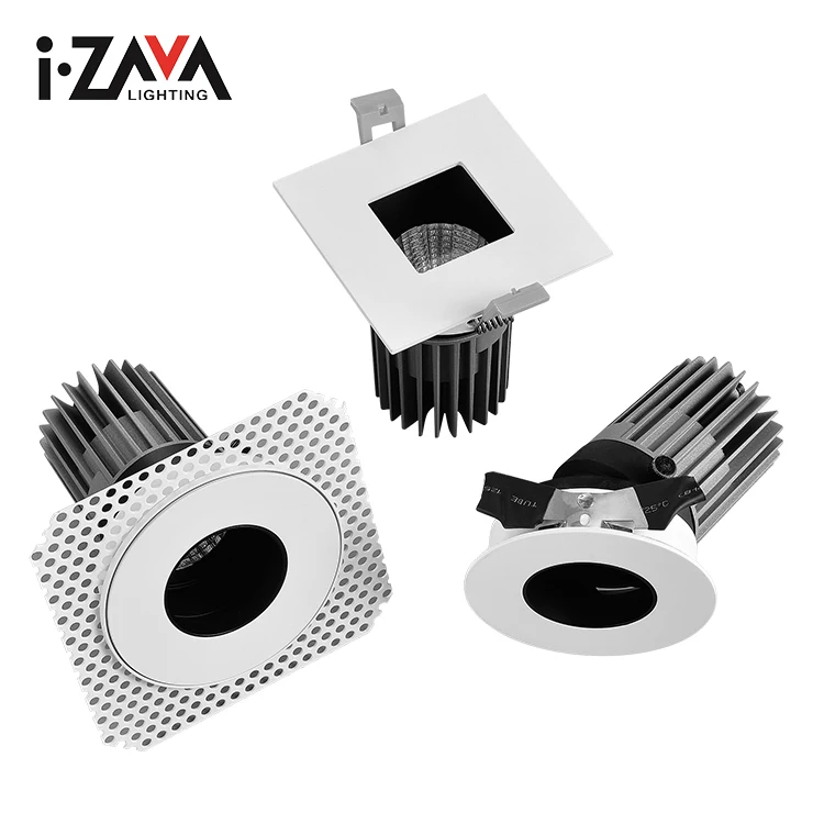 New Arrival Aluminum Indoor Bedroom Exhibition Hall Cob 10W 12W 14W Recessed Mounted Led Spot Light