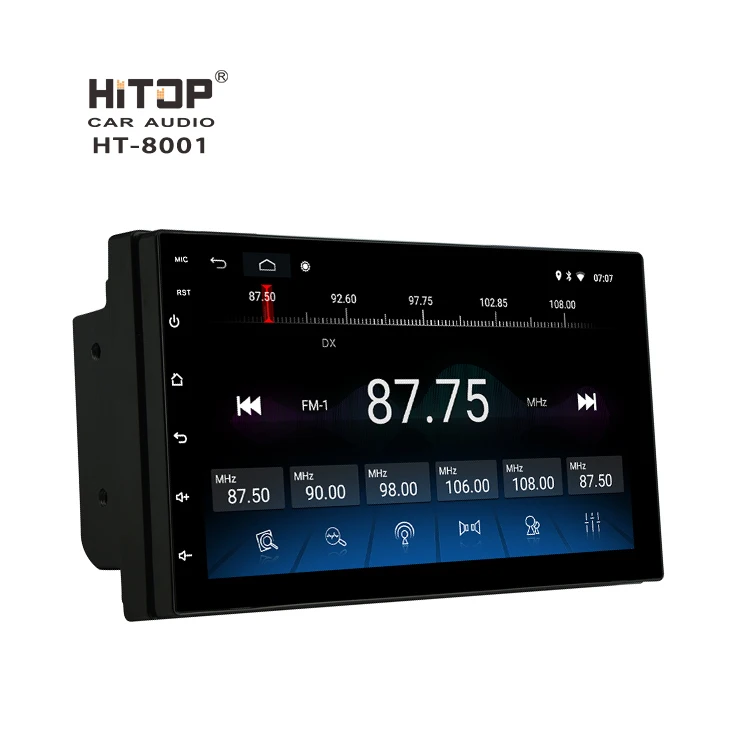  Универсальный автомобильный DVD-плеер K8 Android 8 1 2 ГБ + 32 Din стерео радио GPS 1024*600 HD 1080P сенсорный экран 7