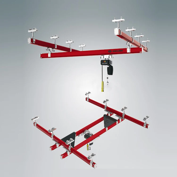 Good Quality Kbk Light Crane System Hoist Winch Lifting 1ton Kbk Overhead Crane Price