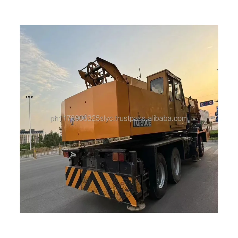 Japan original Tadano TG500E truck crane for sale, Tadano 50 ton mobile crane price low on sale