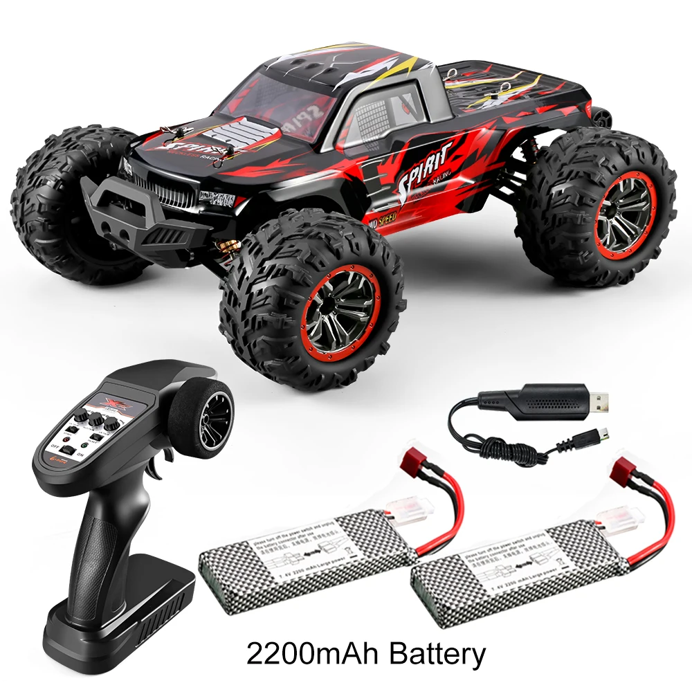 2022 X03A MAX RC CAR 2.4G 1:10 4WD Brushless High Speed 60km / H Large Foot Vehicle Model Off-road Vehicle For Children Toys