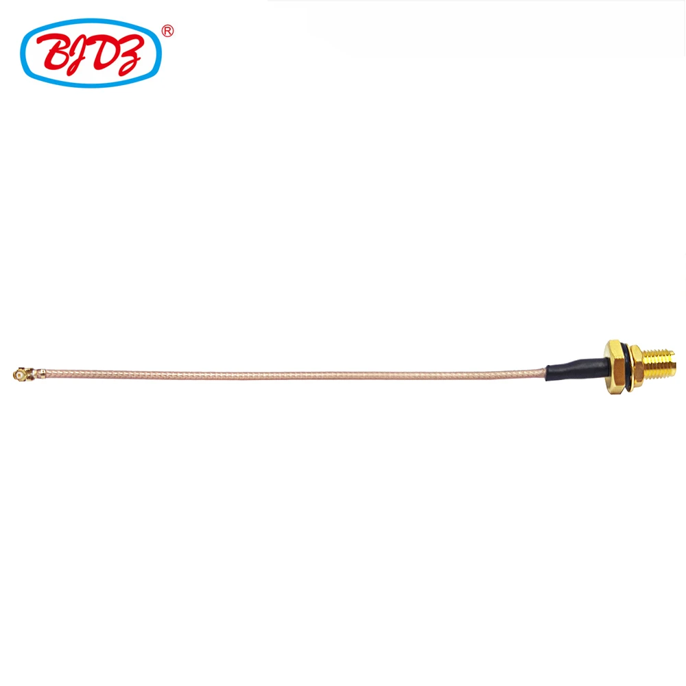 Factory U.FL IPX IPEX to SMA Female Jack Bulkhead Panel mounting IP68 for RG178 RF WiFi Antenna Coaxial Extension Pigtail Cable