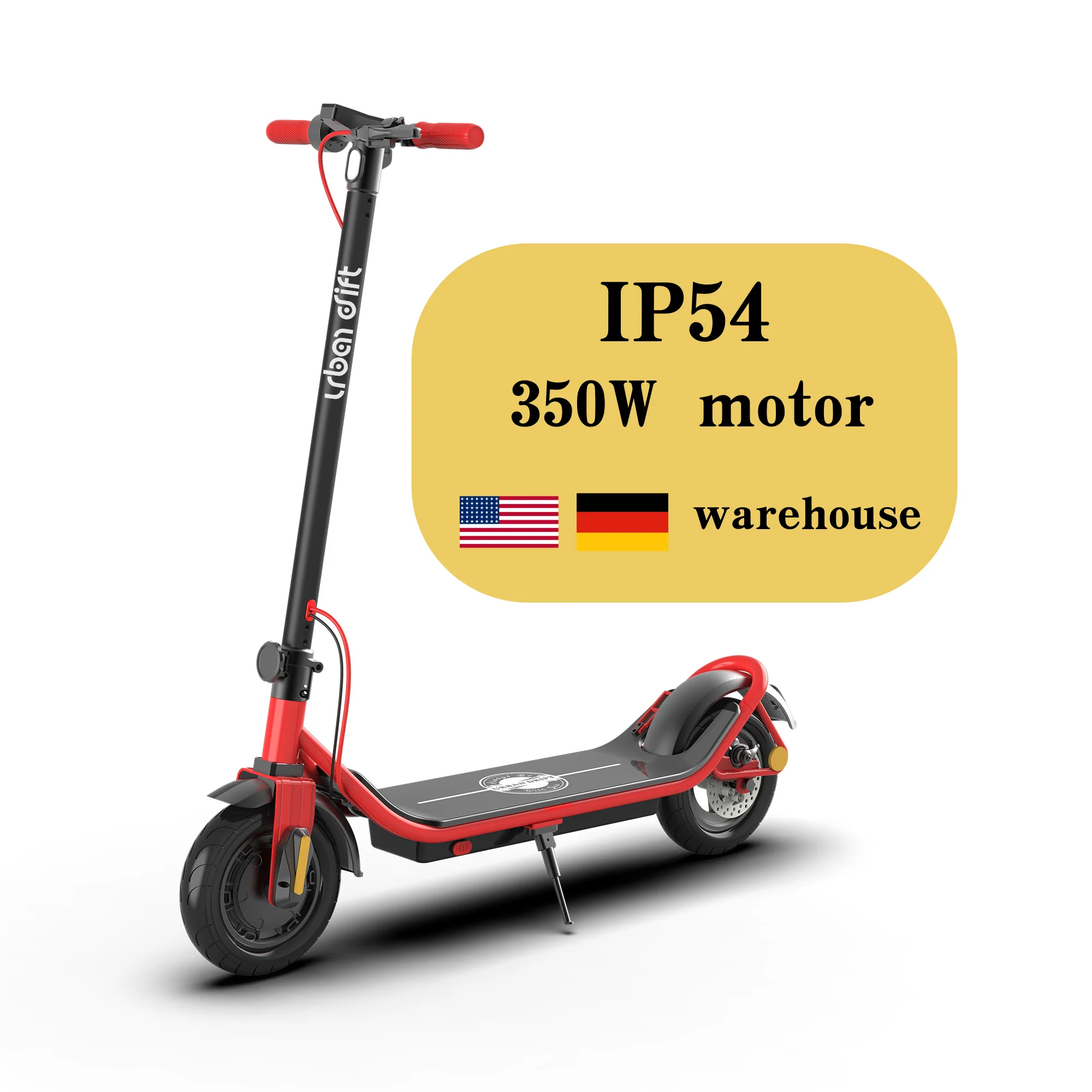 Eu Warehouse Dropshiping 36 Volt 350w Vacuum Tyre Electric Kick Scooter/escooter foldable E-scooter Electric Scooter For Adult
