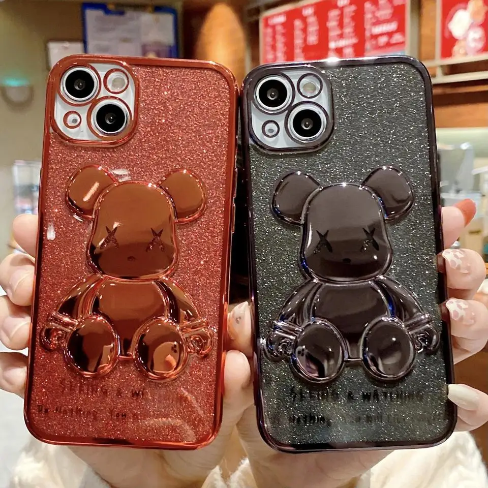 High Quality Clear Transparent TPU TPE PC Acrylic Hard Phone Case Anti-Shock Impact Mobile Phone Case For iPhone 14 13 12 Case