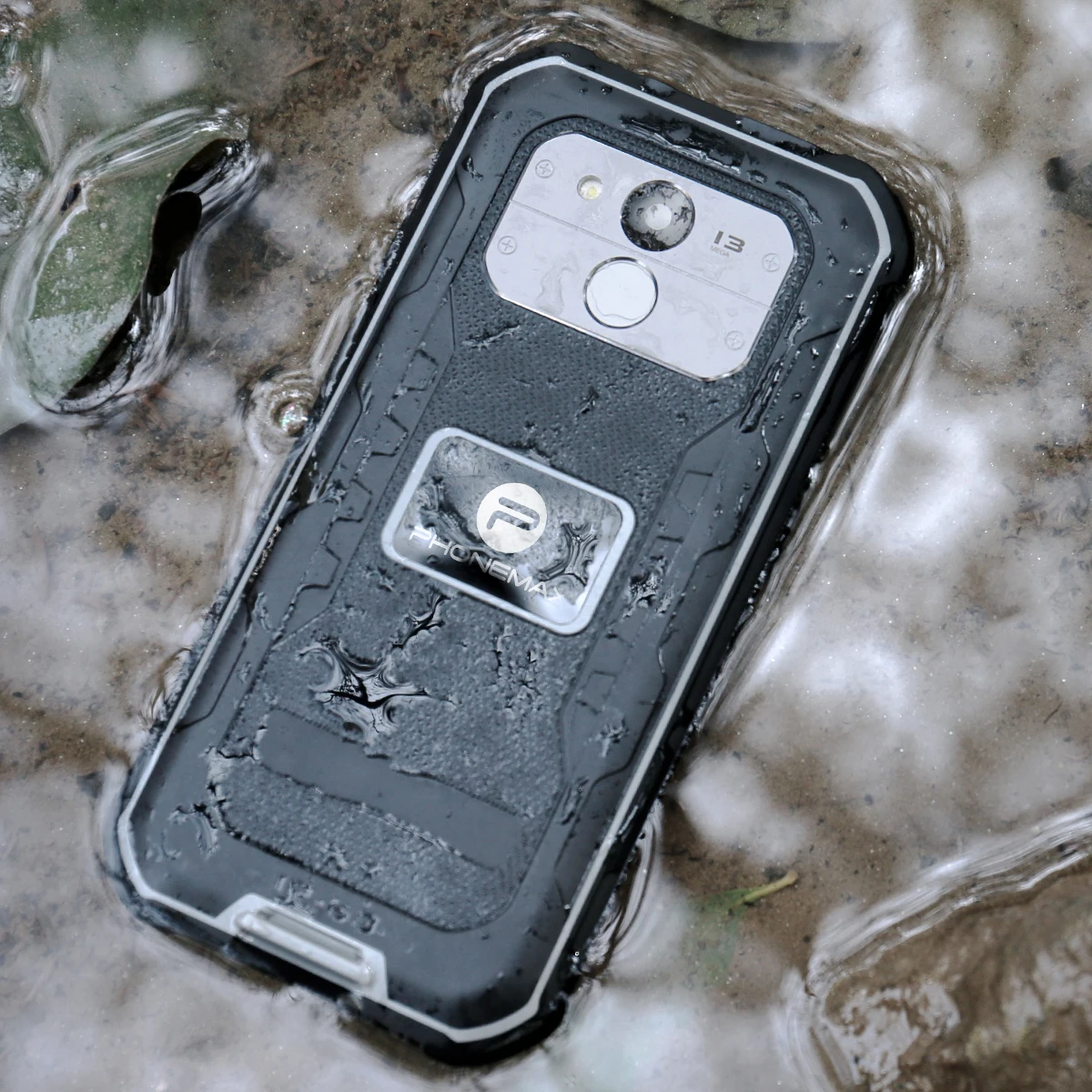 5.5 inch 5100mAh Big Battery Rugged Smartphone Supports NFC Fingerprint 4g Mobile Phone