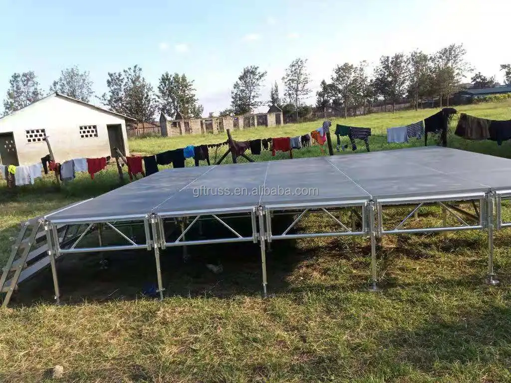 Stage Platform Aluminium Platform Top Quality Aluminum Adjustable Legs Stage Platform