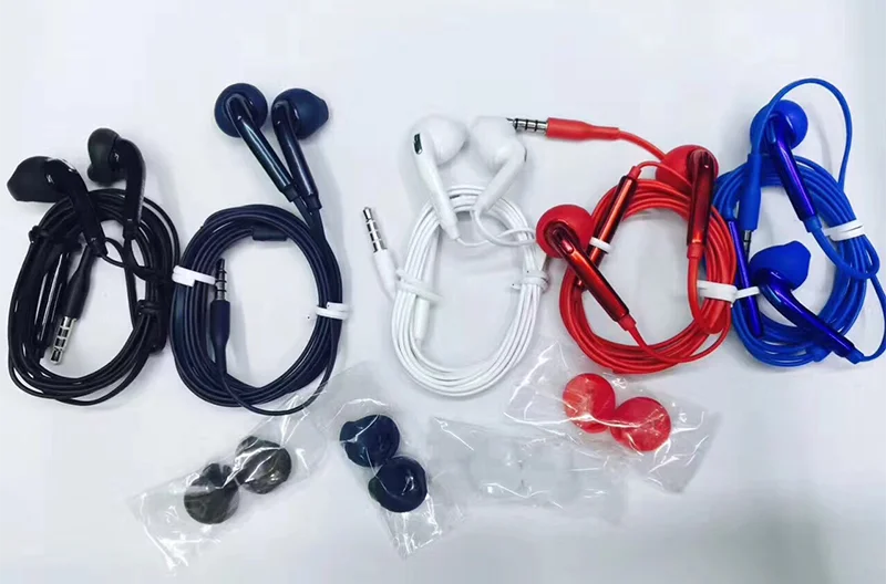 For Samsung Earphone Galaxy S10 S9 S8 S8 S6 S7 Note 8 9 A70 A50 3.5MM EG920 Deep Bass IN-EAR Earbuds With Mic/Remote Control