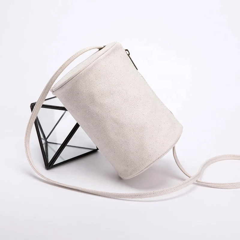 Темпераментная сказочная диагональная упаковка, Корейская Холщовая Сумка через плечо, Женская литературная цилиндрическая сумочка