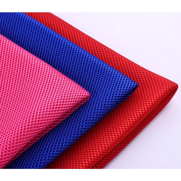 READY SHIP 3D Air Spacer Sandwich  Solid Color Plain Style Shoes Chair Backpack Garment 3 mm Mesh Fabric