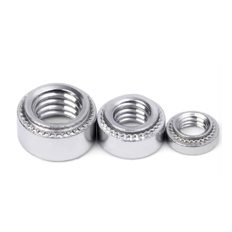 304 stainless steel galvanized self clinching nut 1/4-20 unc self clinch nut