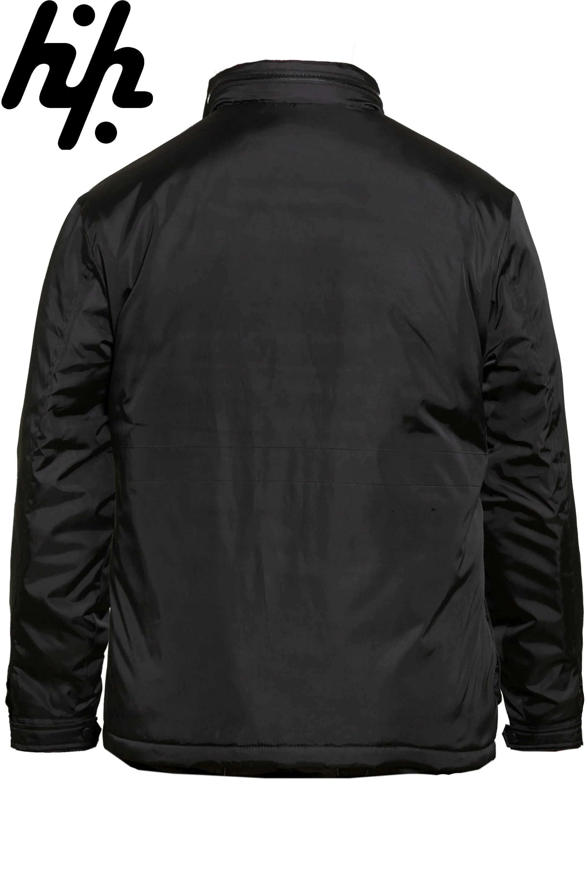 Custom OEM Men New Fashion Black Five Pocket Coat Long sleeves Warm Men puffer Jacket ( Manufacture By Huzaifa Products )