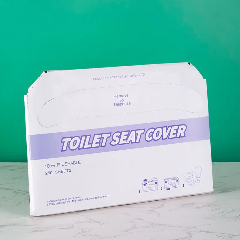 Disposable Flushable Biodegradable Potty Training Seat Liners Toilet Paper Seat Cover