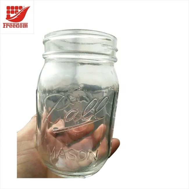 Банка с логотипом по индивидуальному заказу Мейсона хорошего качества