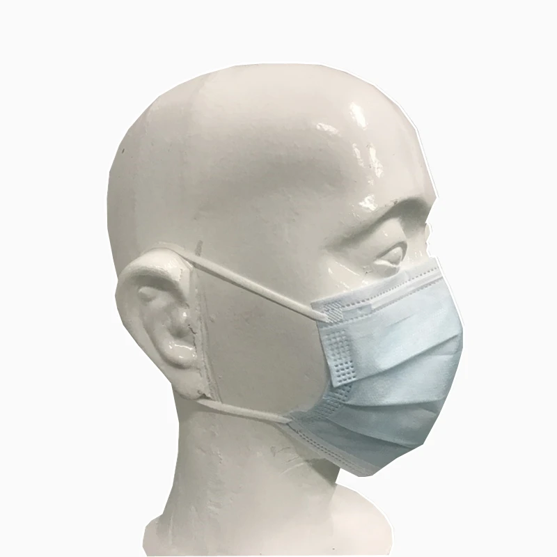 wholesale CE medical surgical mask nonwoven 3 ply disposable surgical face mask manufacturer