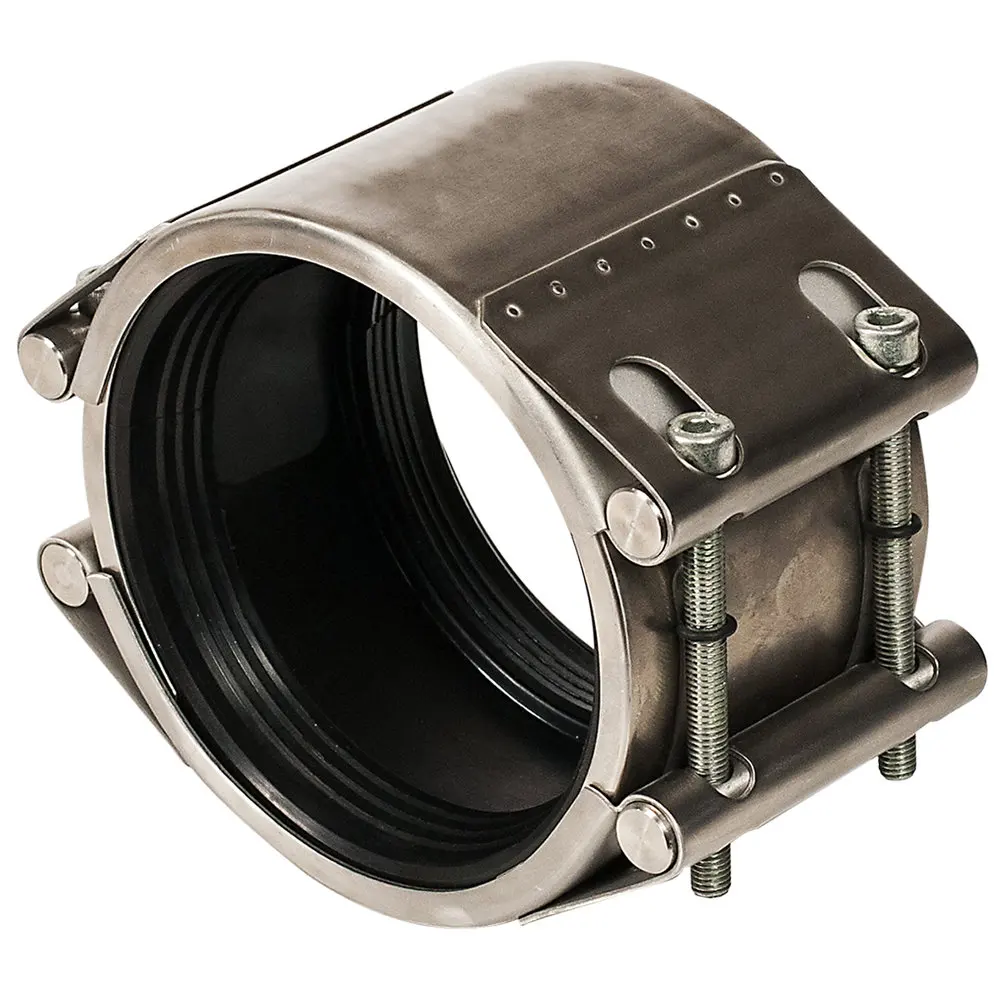 pipeline non-stop working water leak quick repair clamp muti-fuction gear ring grip stainless steel SS304