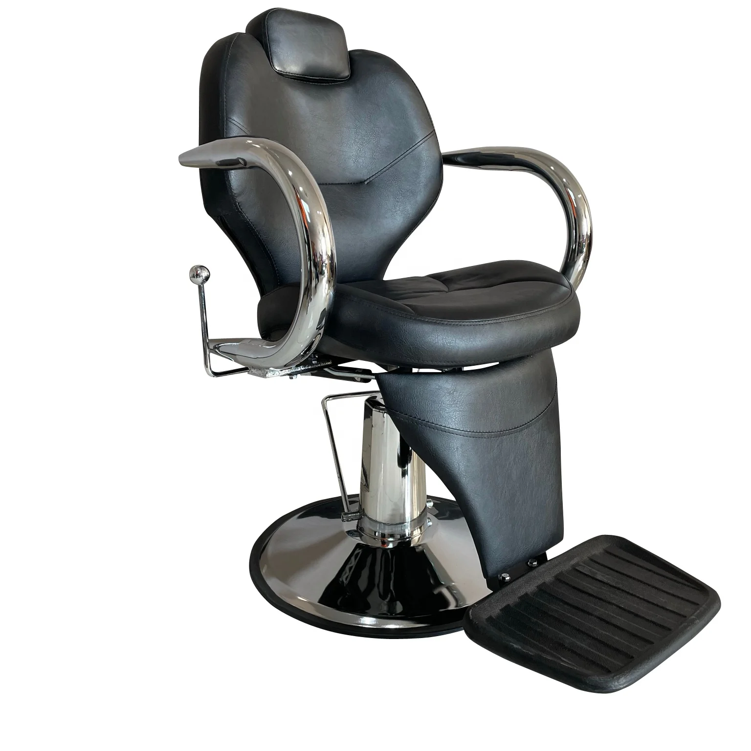 China wholesale hair salon furniture cheap durable portable barber chairs for sale