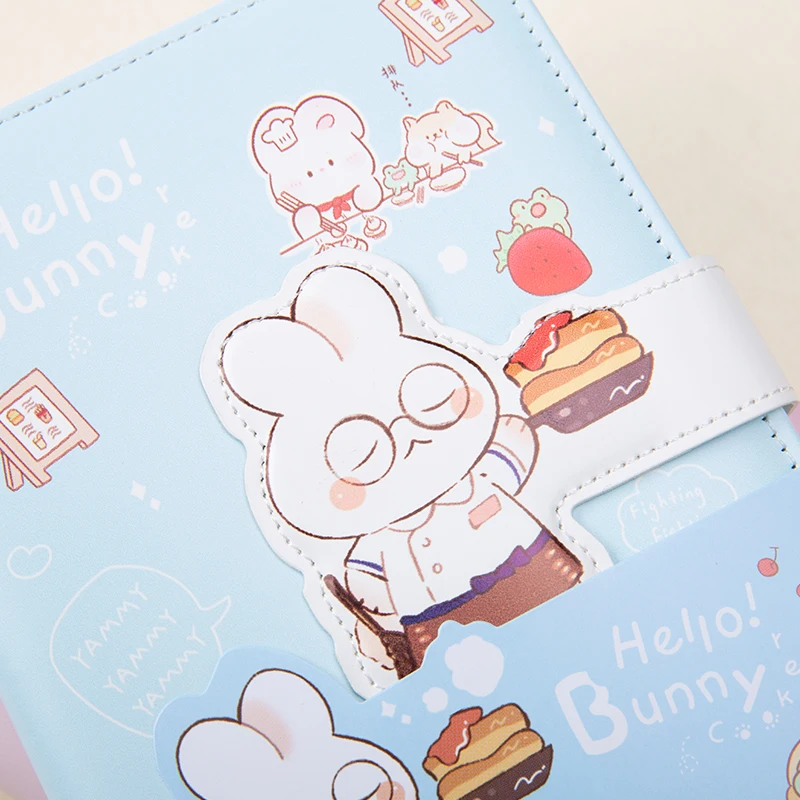 Hard Cover Tap Binding Sew Binding Customized Design Pu Tape Binding Manucript Book 2 Quire A5 Counter Book 192 Pages Hard Cove