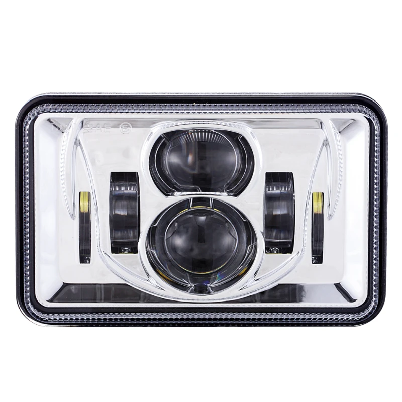 ACTEAM head off road lights 4X6 inch square auto light led rectangle sealed headlight 4x6 truck lamp