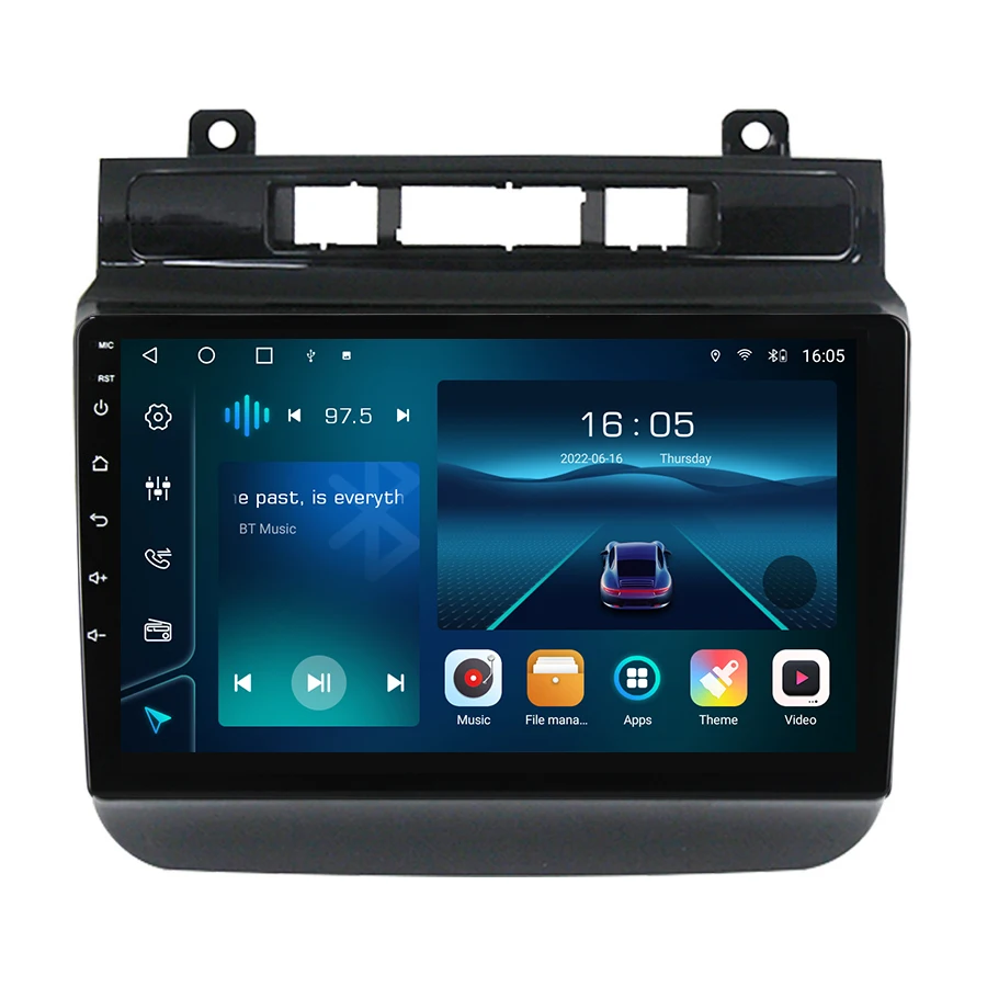 Автомагнитола Krando Autoradio Android 4 + 64 мультимедийный автомобильный GPS-плеер для Volkswagen Touareg 2012 - 2015 беспроводной CarPaly WIFI 4G