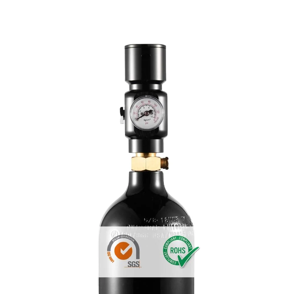 
Mini CO2 Regulator for pneumatic tools including nailers, staplers, caulking guns and more! 