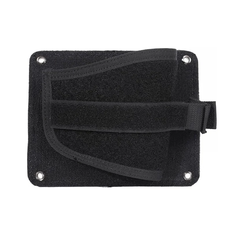 Tactical Hook&Loop Concealed Car Gun Holster Holder Under Table Gun Sticky Dash Holster