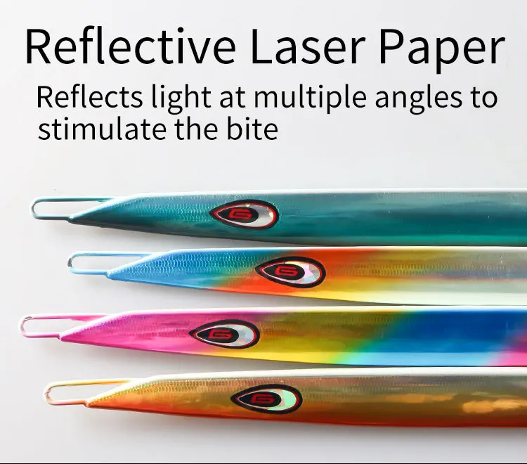 New 150g 200g 250g 300g Jigbait Deep Sea Fishing Luminous Speed Sinking Fast Jigging Lead Fish Lure Boat Fishing