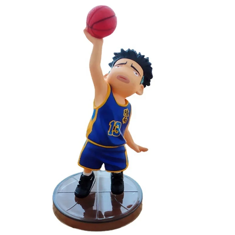 Q version color slam dunk 5 Xiangbei team Rukawa maple Sakuragi Kanagawa team basketball boy hand ornaments