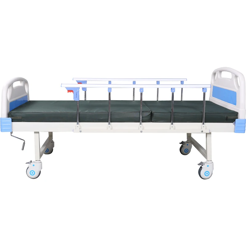 High quality one function medical patient bed one crank manual hospital bed for sale