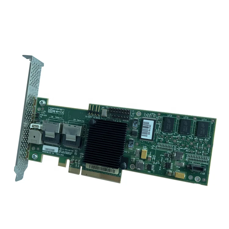 Original 3Gb/s PCI Express mini sas sff8087 megaraid LSI 8708EM2 raid card for SAS SATA hard drives