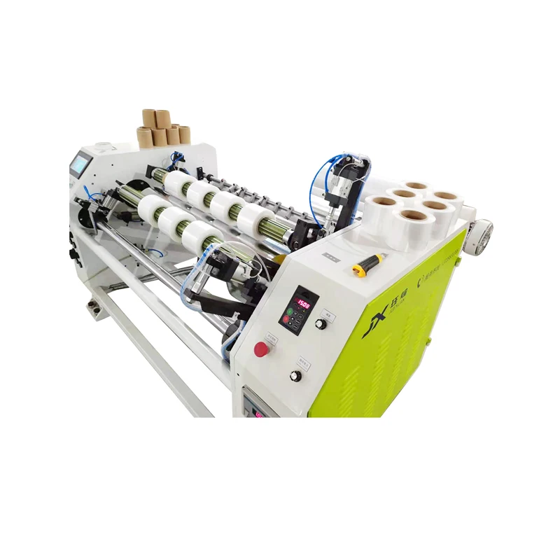 JX-1600 High Speed Plastic Film Slitting Machine With Rectifying deviation system