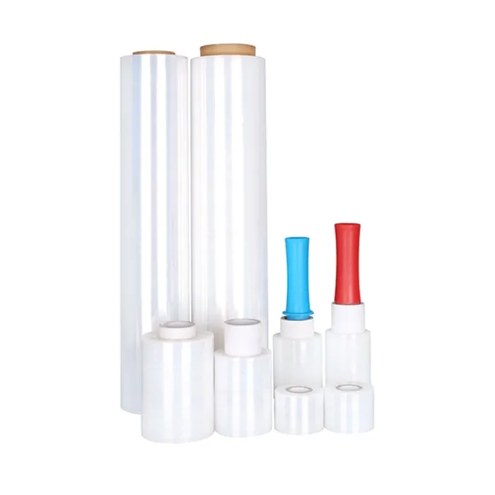 Exhibition Business&shopping Casting Transparent Soft Moisture Proof Lldpe Packaging Film Stretch Film