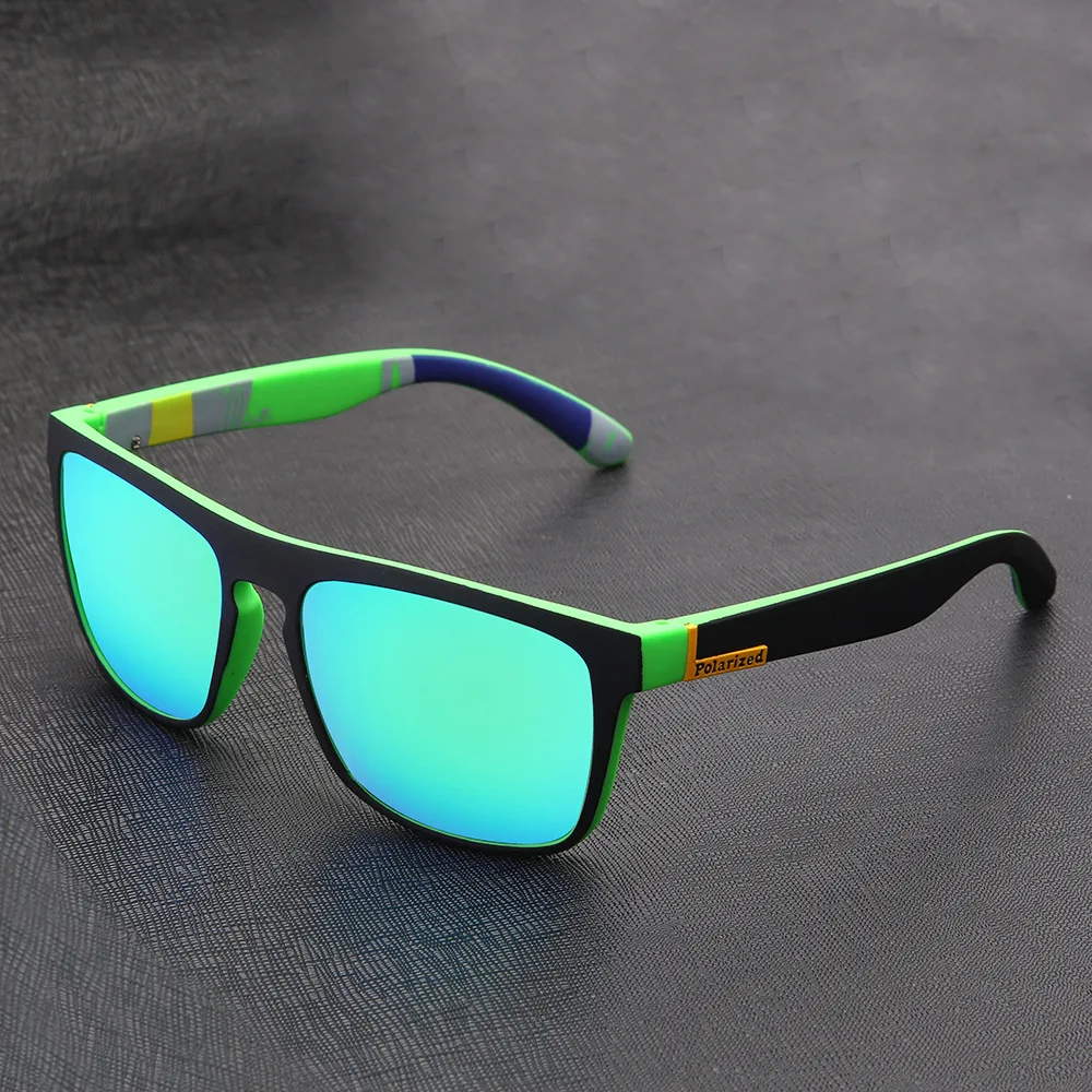 Matte Finish 100% UV Blocking Mirror Lens Polarized Sunglasses Men and Women Sun Glasses