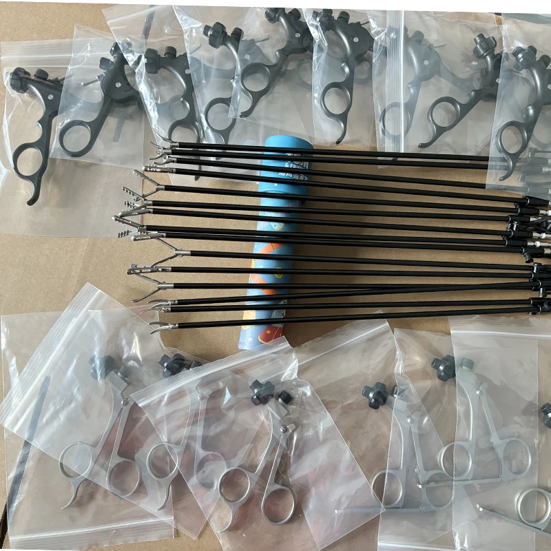 Direct manufacturer laparoscopic instruments OEM medical parts,different type forceps head/ handle