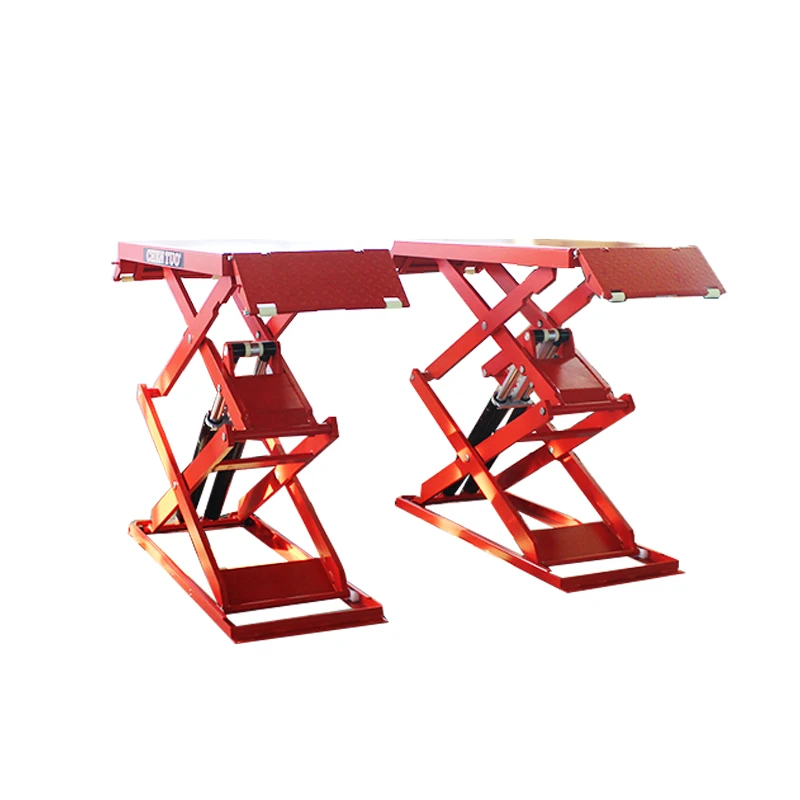 Auto Repair Maintenance Scissor Type Small Scissor Car Lift