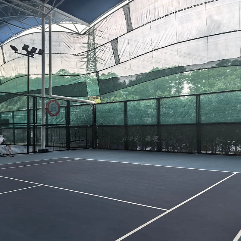 High quality low price stadium tennis wind break net