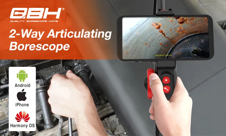 Industrial HD borescope endoscope  for Android and IOS phone USB  inspection camera videoscope