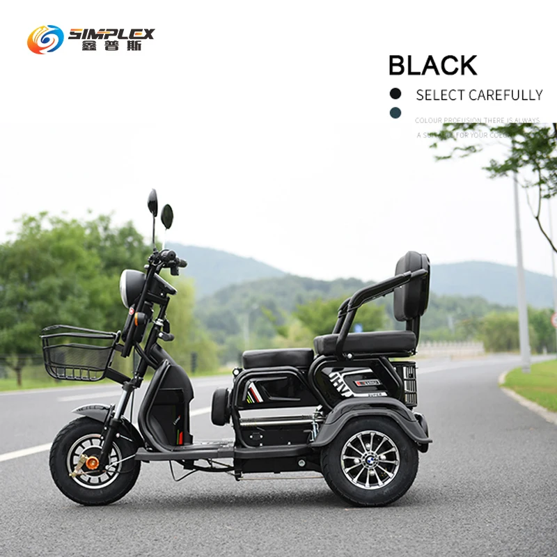 2021 Best Safety and Popular 60V 800W Electric Tricycle for Cargo Max Body Trip Power