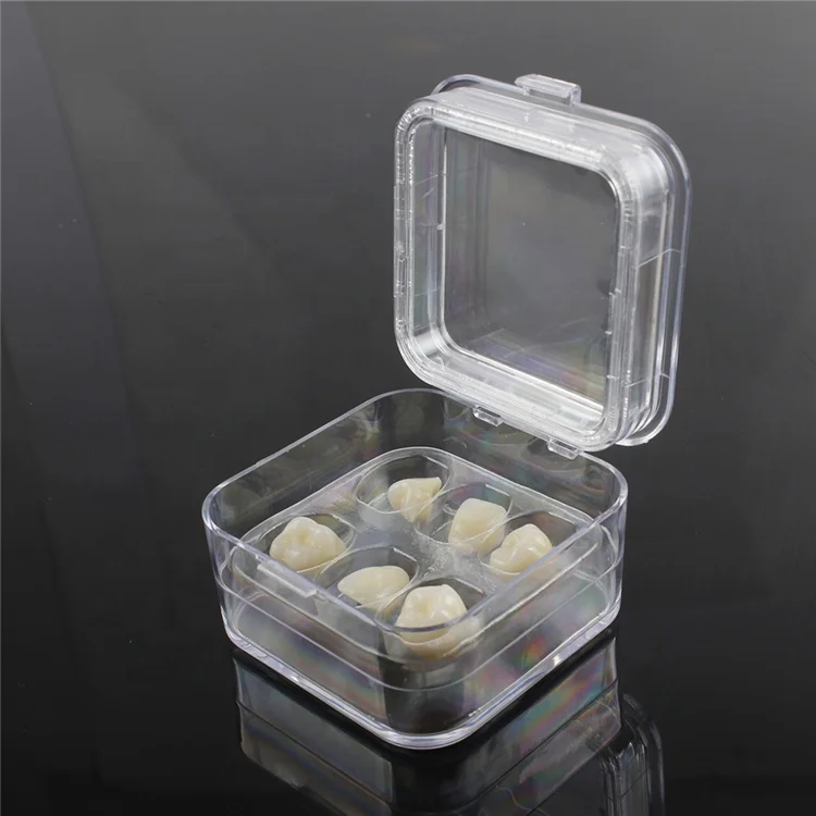 2 inch Clear Denture Box / Plastic Membrane  Box
