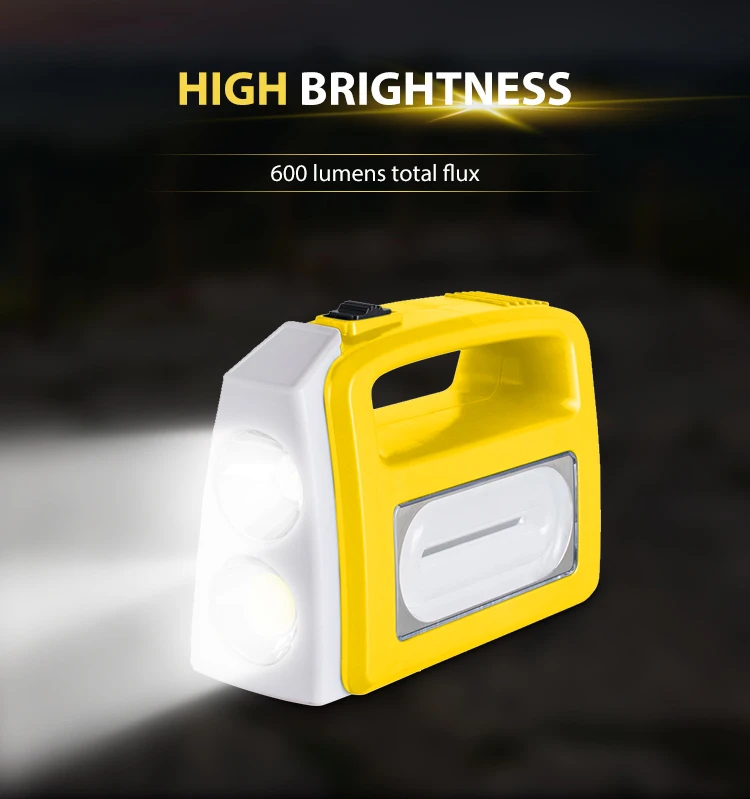 Emergency Solar Light Portable Smart Power Station 5V 5W 18W Mini Home Solar Generator with Solar Panel Led Light
