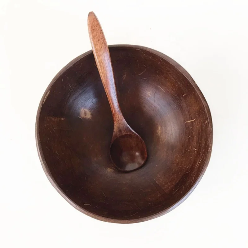 
Completely natural food safe coco shell VIETNAMESE COCONUT BOWLS 