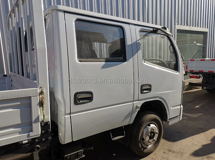 DONGFENG double cab 5 passenger 3m cargo box 1.8L gasoline horsepower 125ps powerstar flat bed truck camionetas