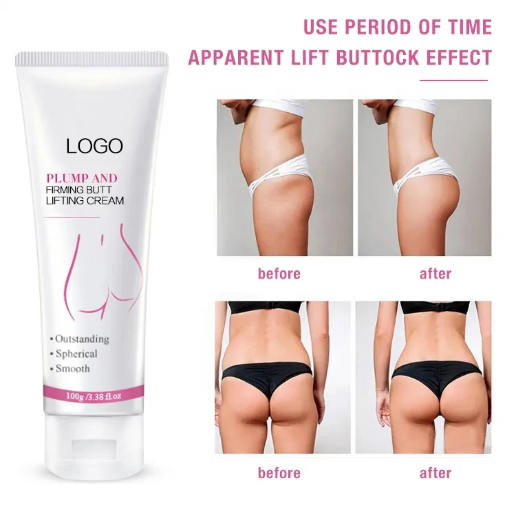 Organic Vegan Women Deeply Moisturizing Tightening Butt Enlargement Cream Bigger Buttock Lifting Massage Cream